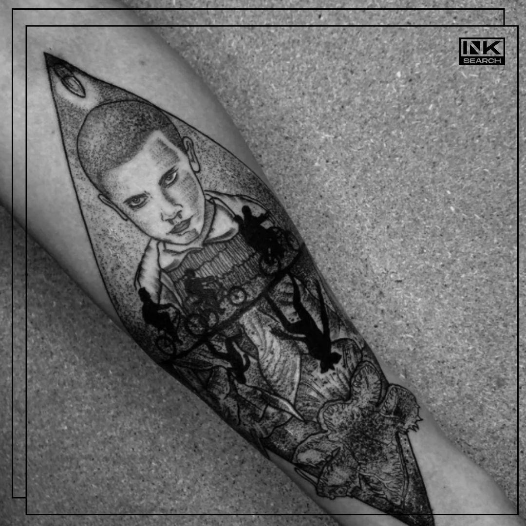 Tatuaże z motywem seriali - dziary dla fanów Netflixa!