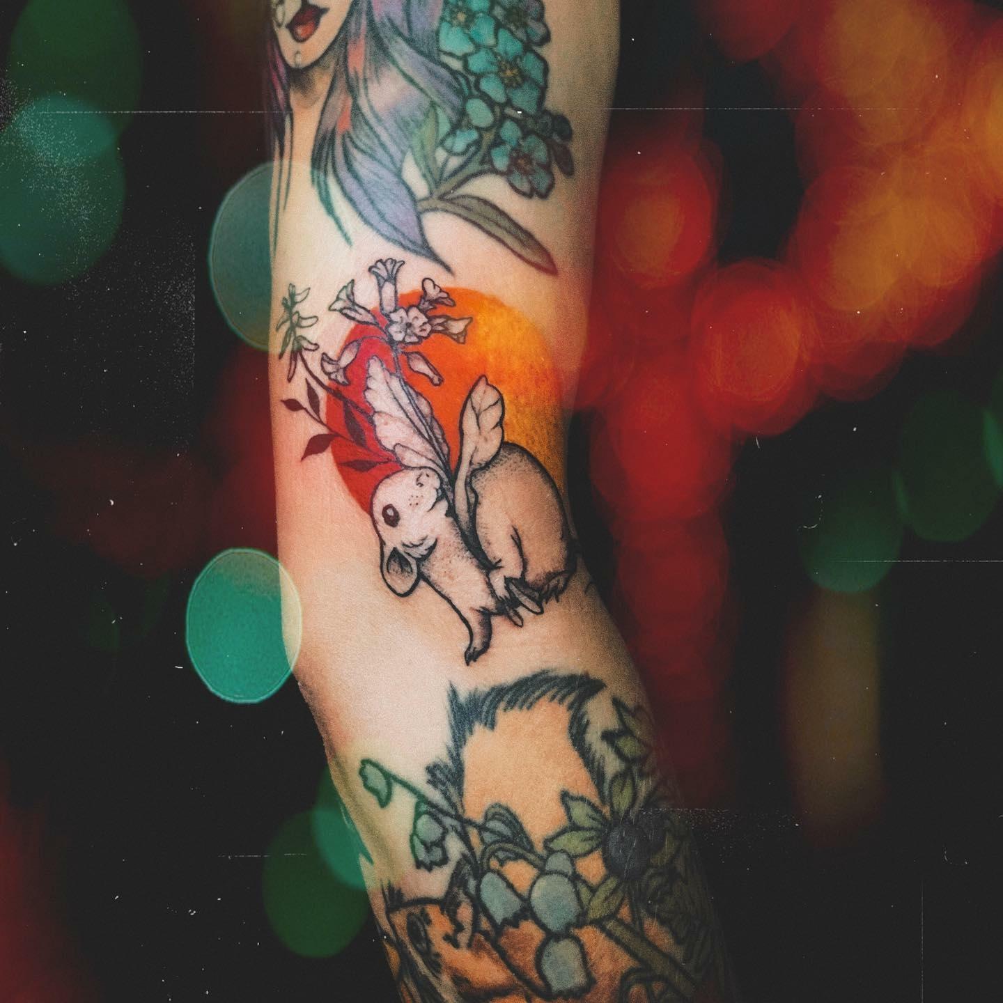 Inksearch tattoo Smok w herbacie