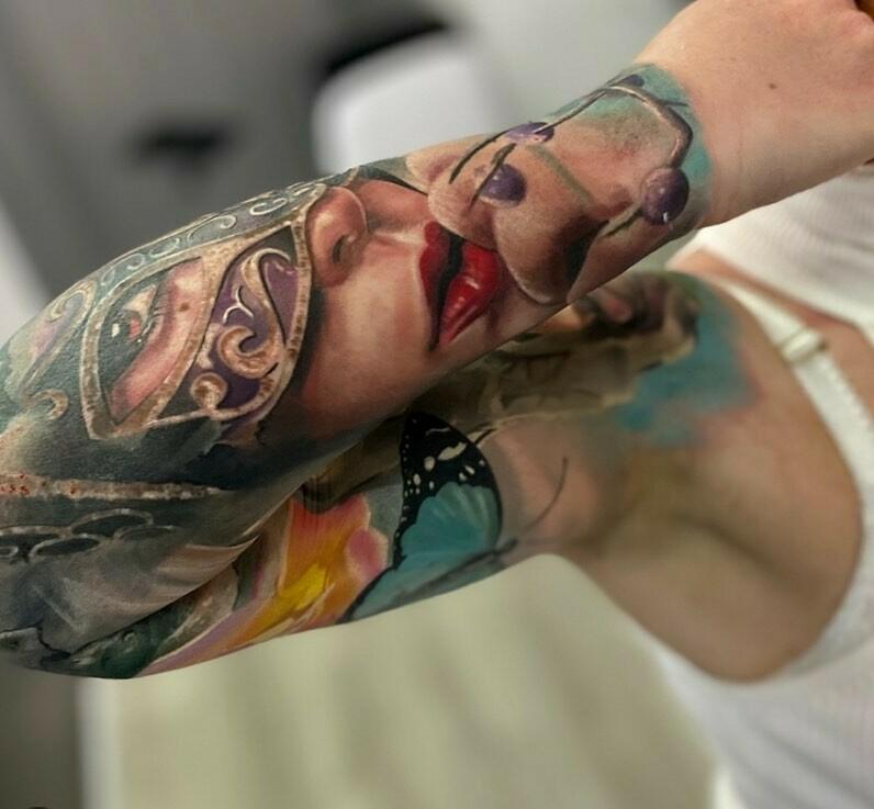 Inksearch tattoo Art Line