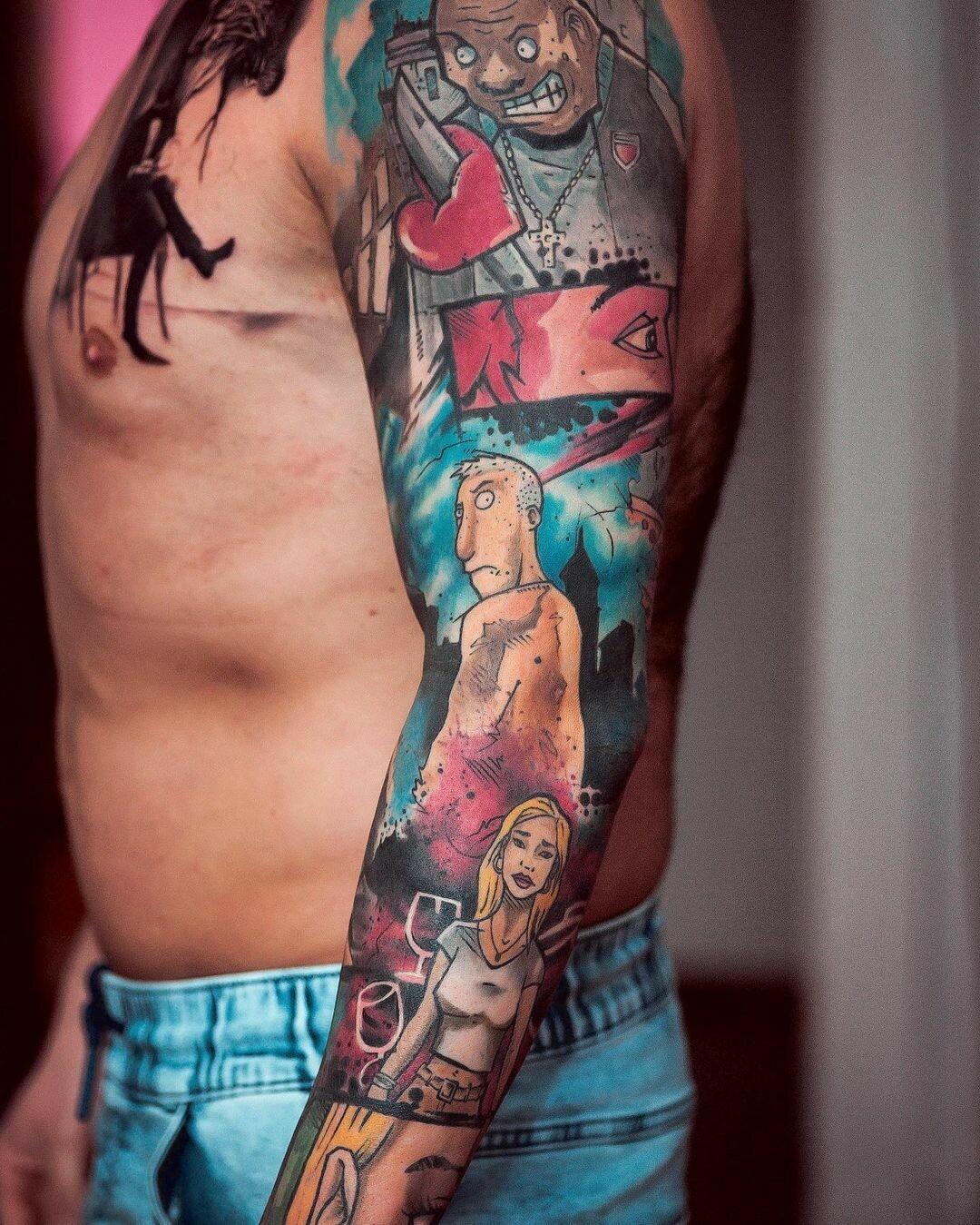 Inksearch tattoo Paweł Powstanski