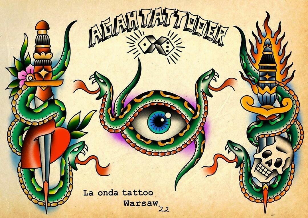 Inksearch tattoo Agahtattooer