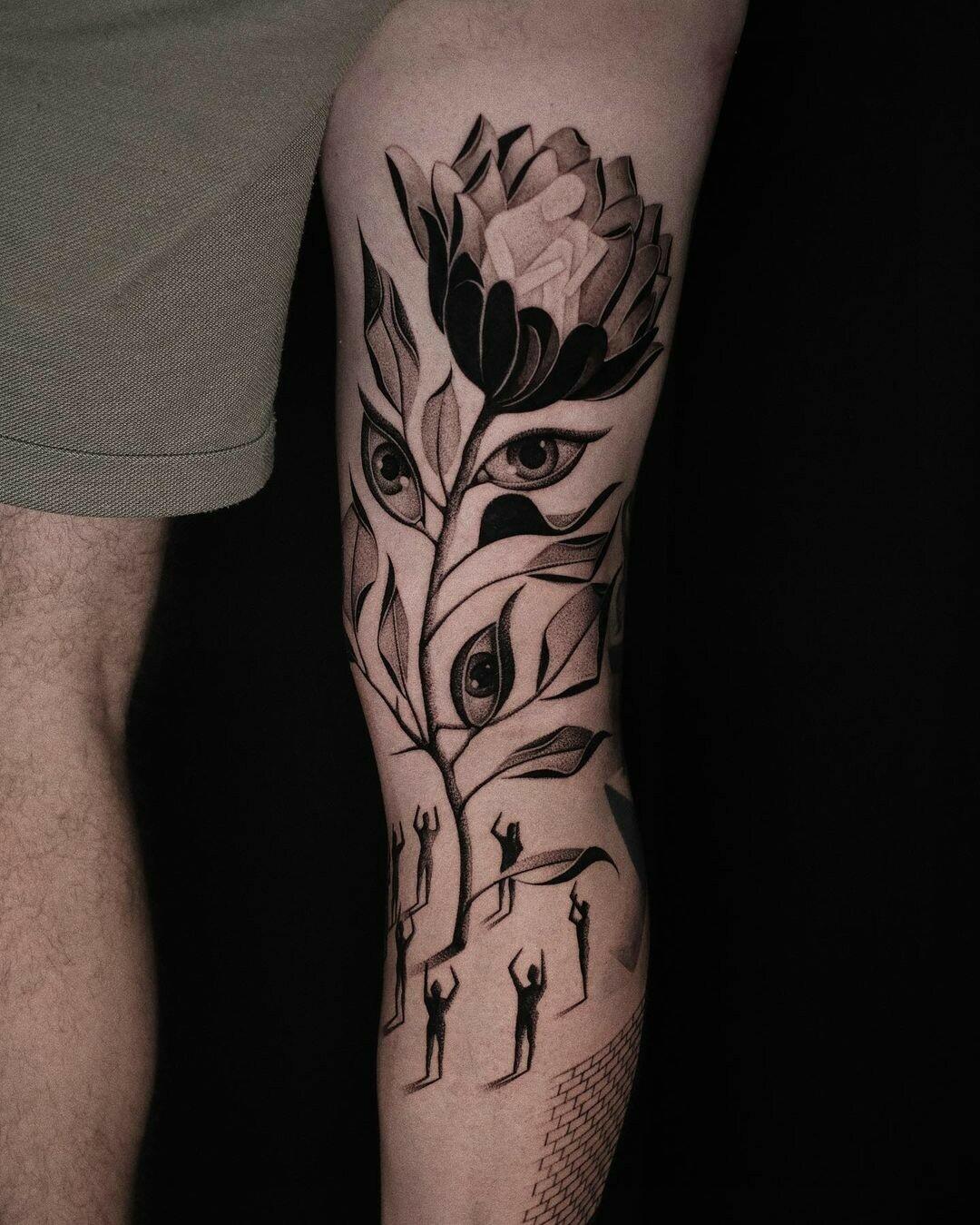 Inksearch tattoo Patryk Chybowski (Boski Tattoo)