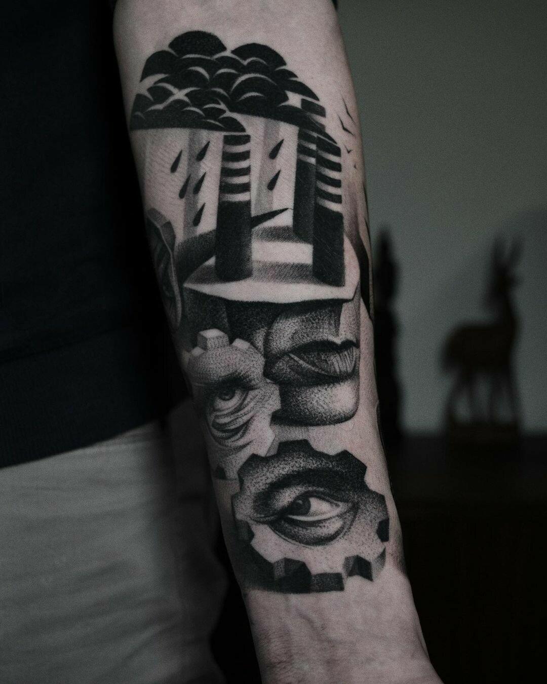 Inksearch tattoo Patryk Chybowski (Boski Tattoo)
