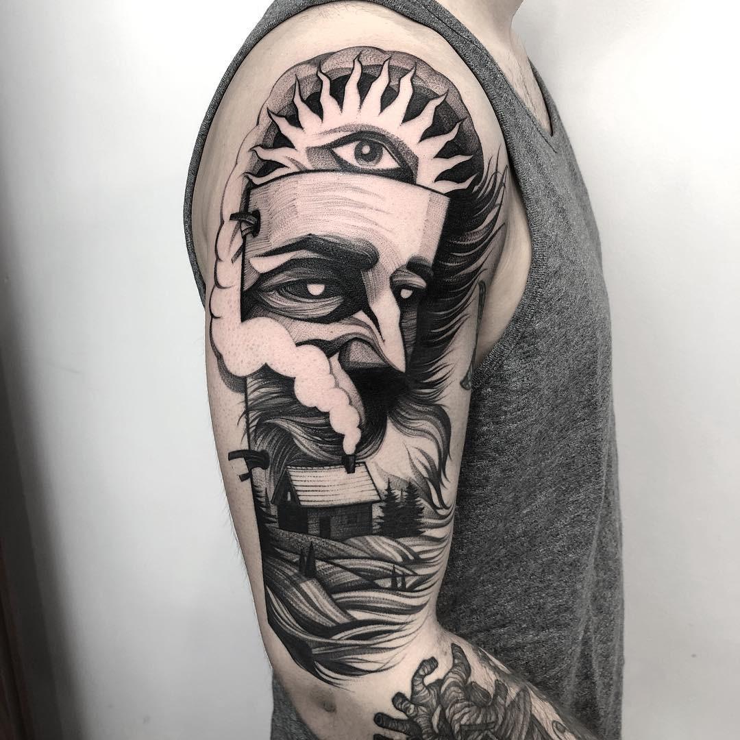 Inksearch tattoo Patryk Chybowski (Boski Tattoo)