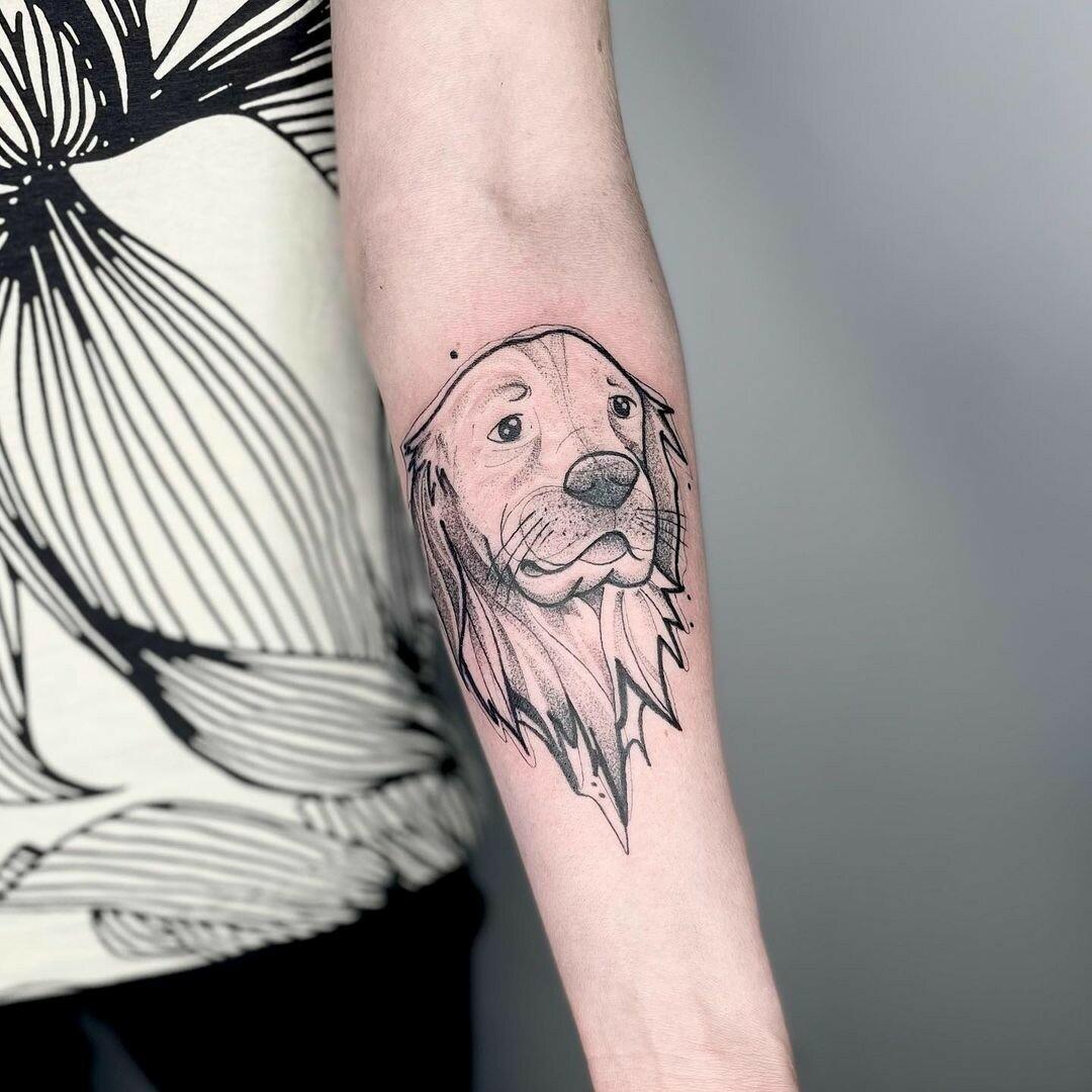 Inksearch tattoo Baba na Rowerze Tattoo