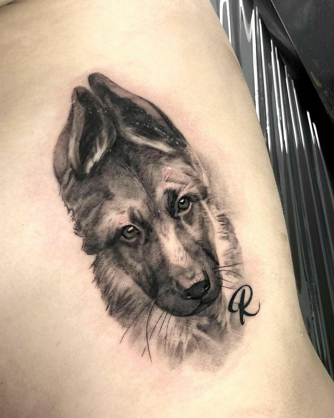 Inksearch tattoo Baba na Rowerze Tattoo