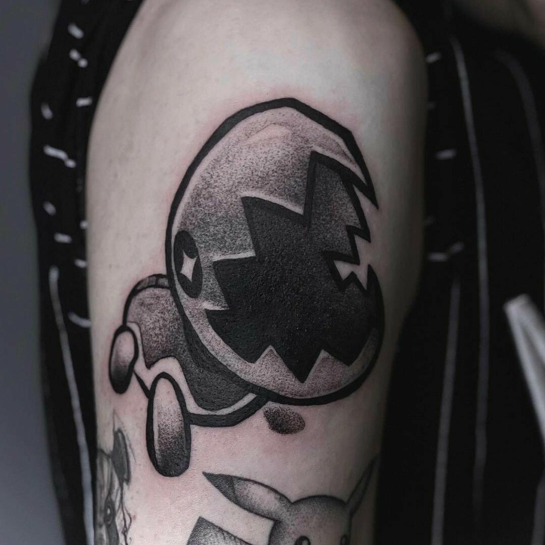 Inksearch tattoo Baba na Rowerze Tattoo