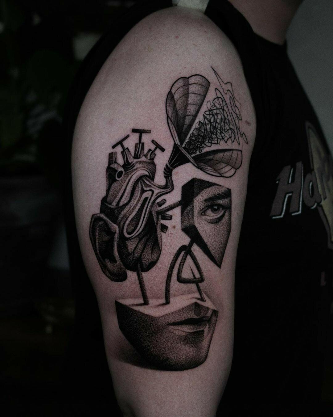 Inksearch tattoo Patryk Chybowski (Boski Tattoo)