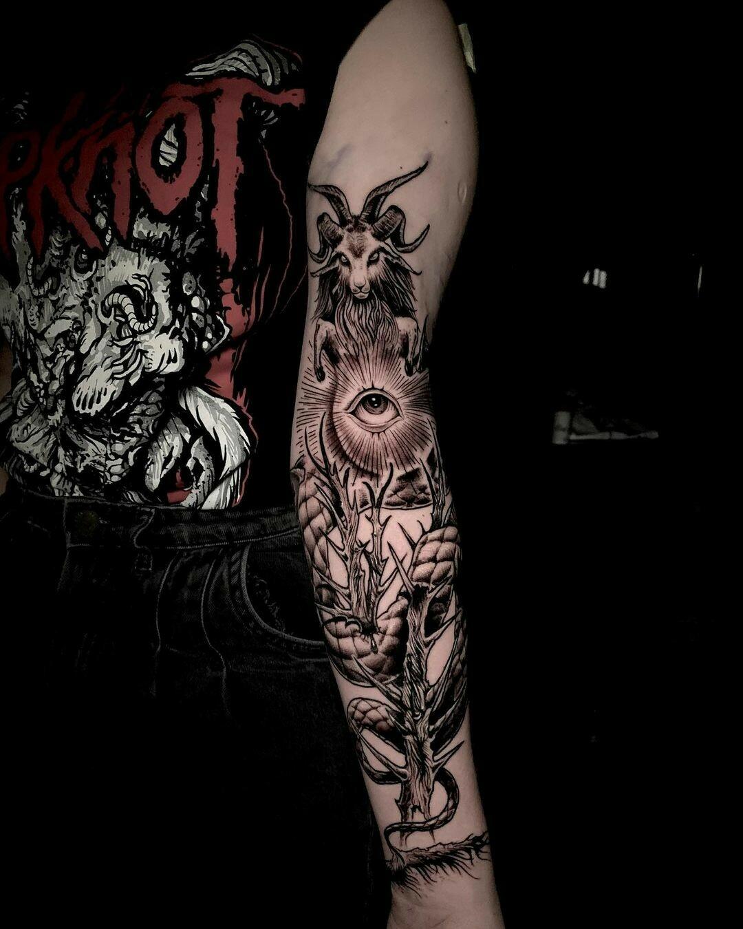 Inksearch tattoo pieklowstapienie