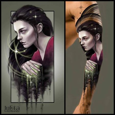 Inksearch tattoo Julita Gołębiewska