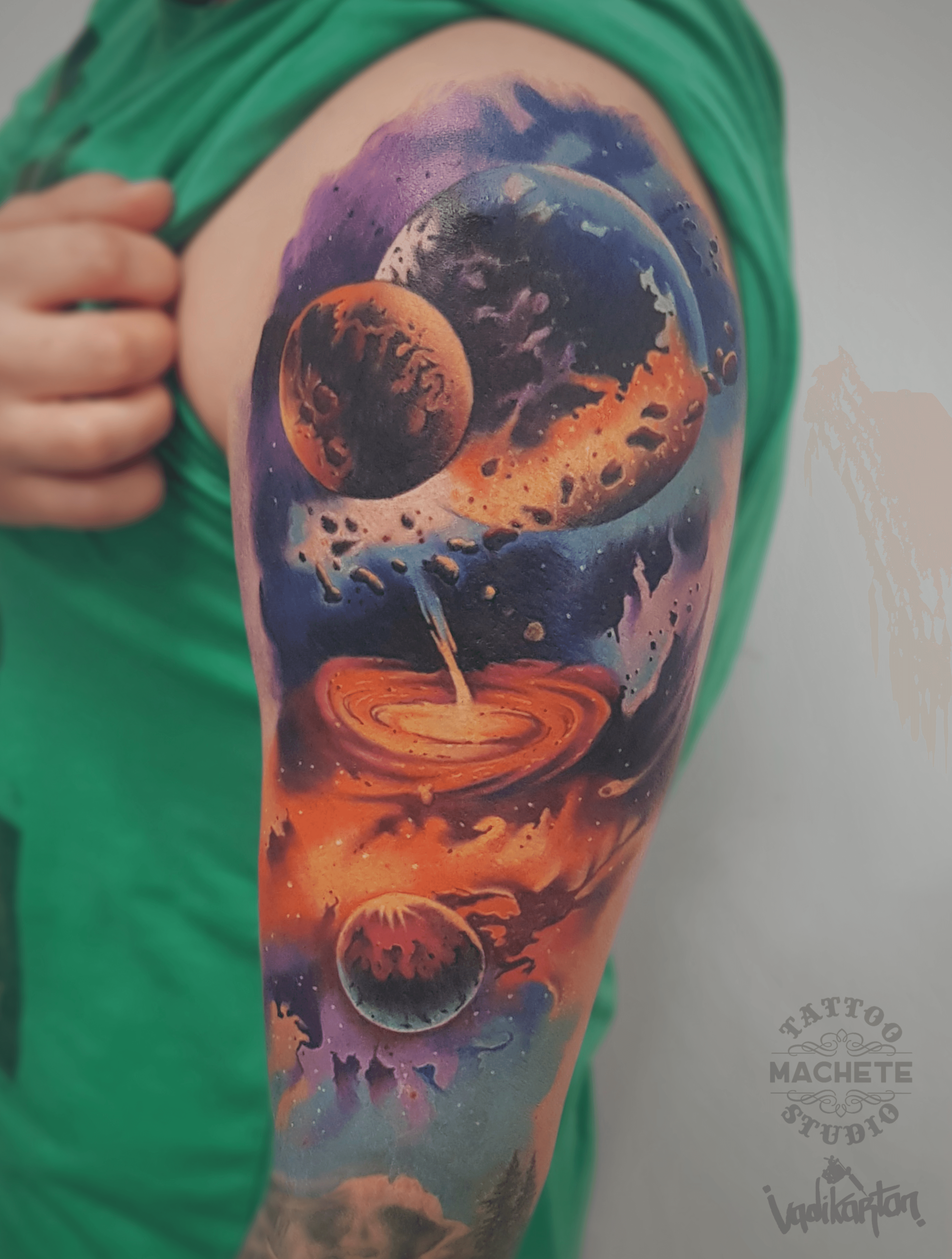 Inksearch tattoo Machete Tattoo Gdynia