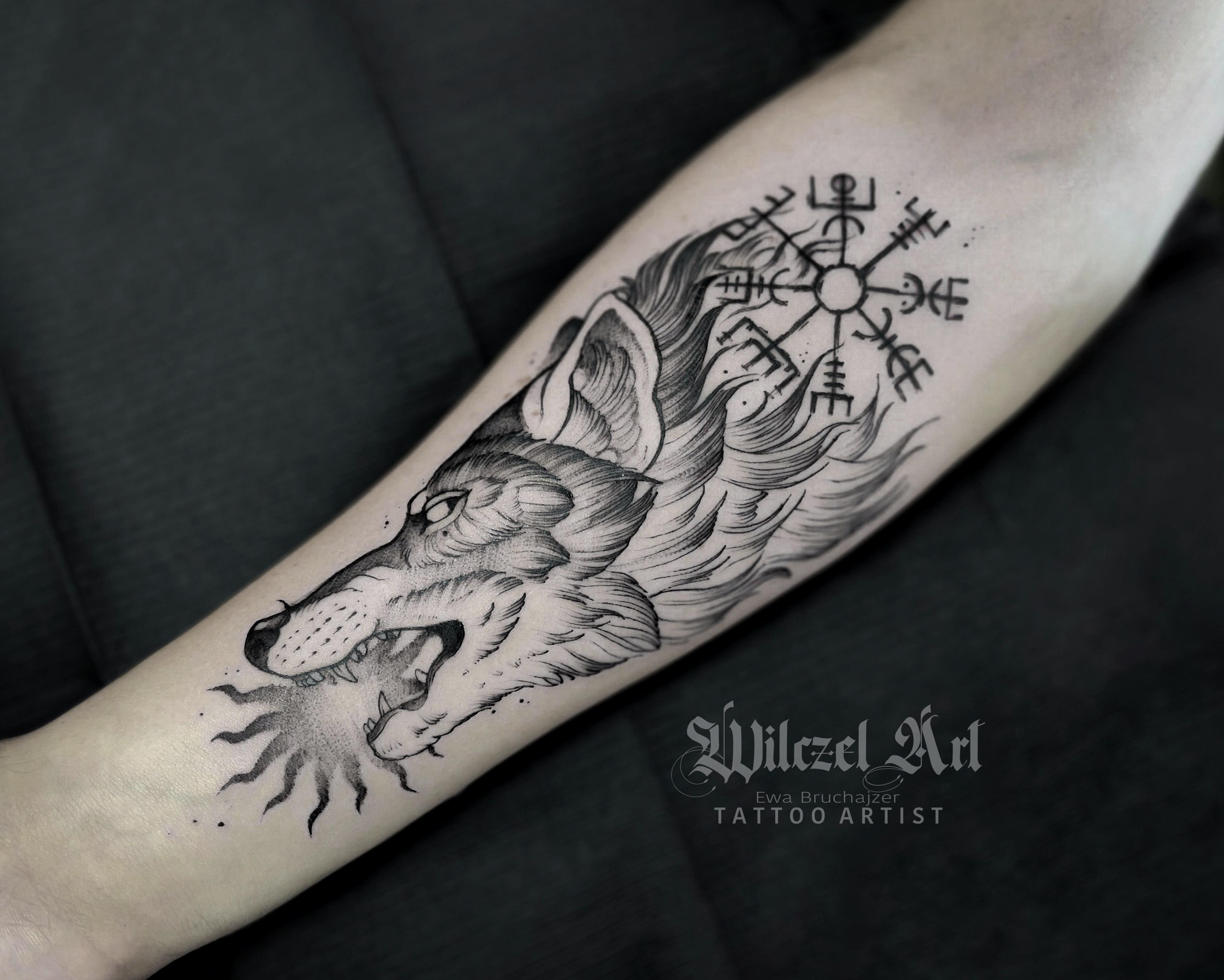 Inksearch tattoo Wilczeł