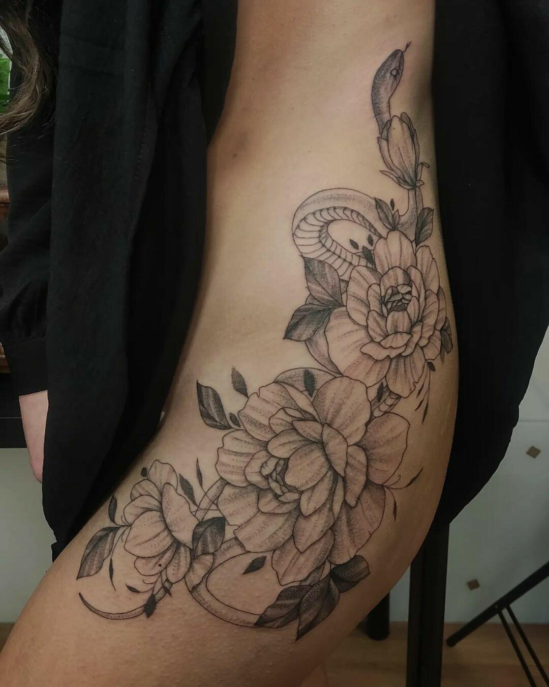 Inksearch tattoo Bizon tattoo