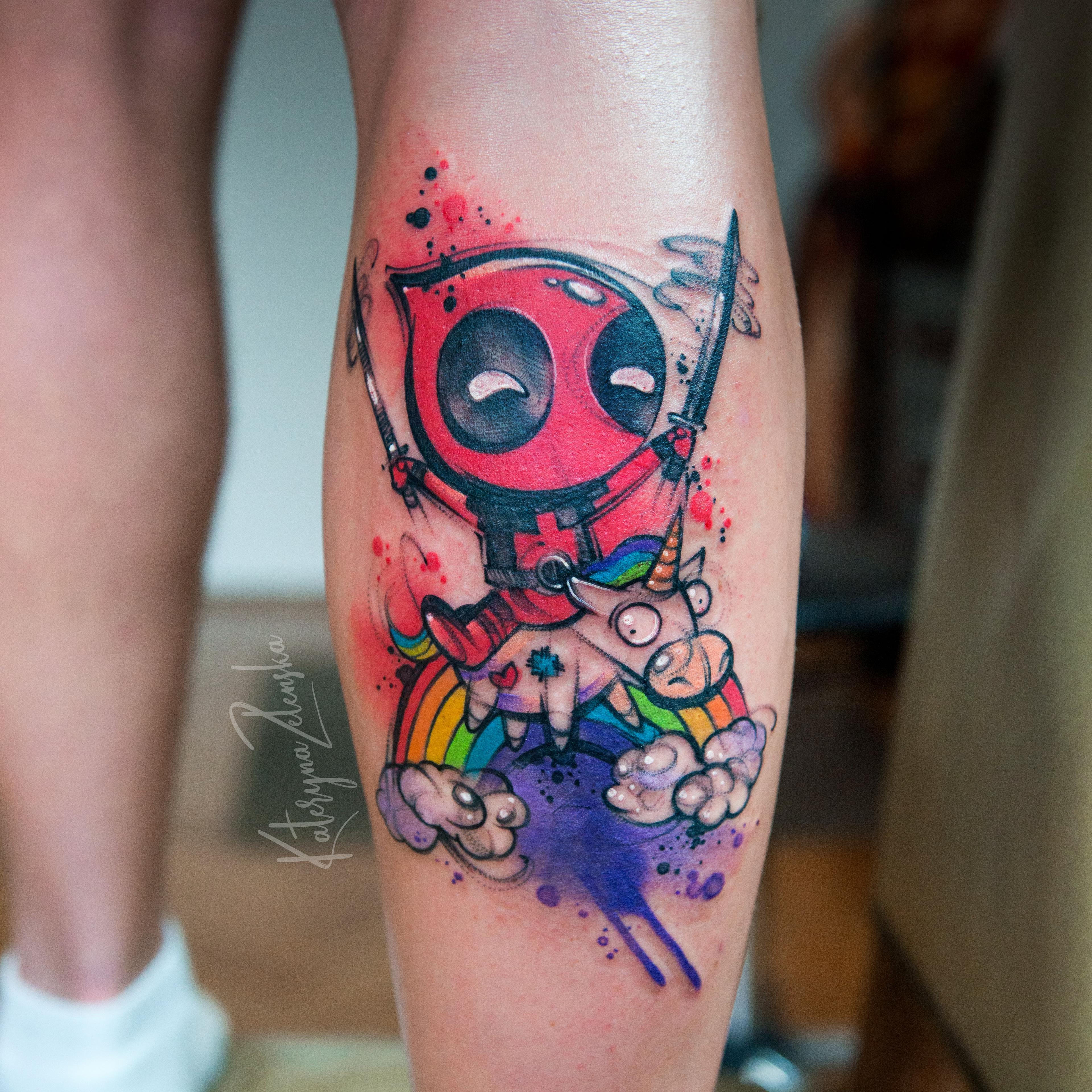 Inksearch tattoo Kateryna Zelenska