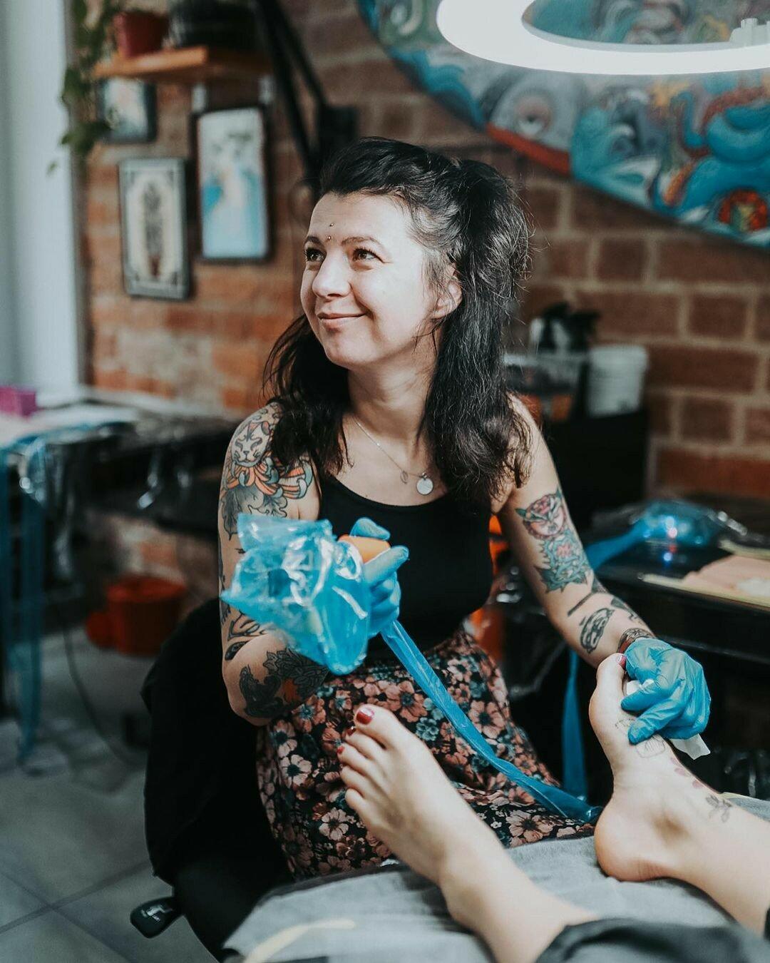 Inksearch tattoo Anna Szejdewik aka Coxie