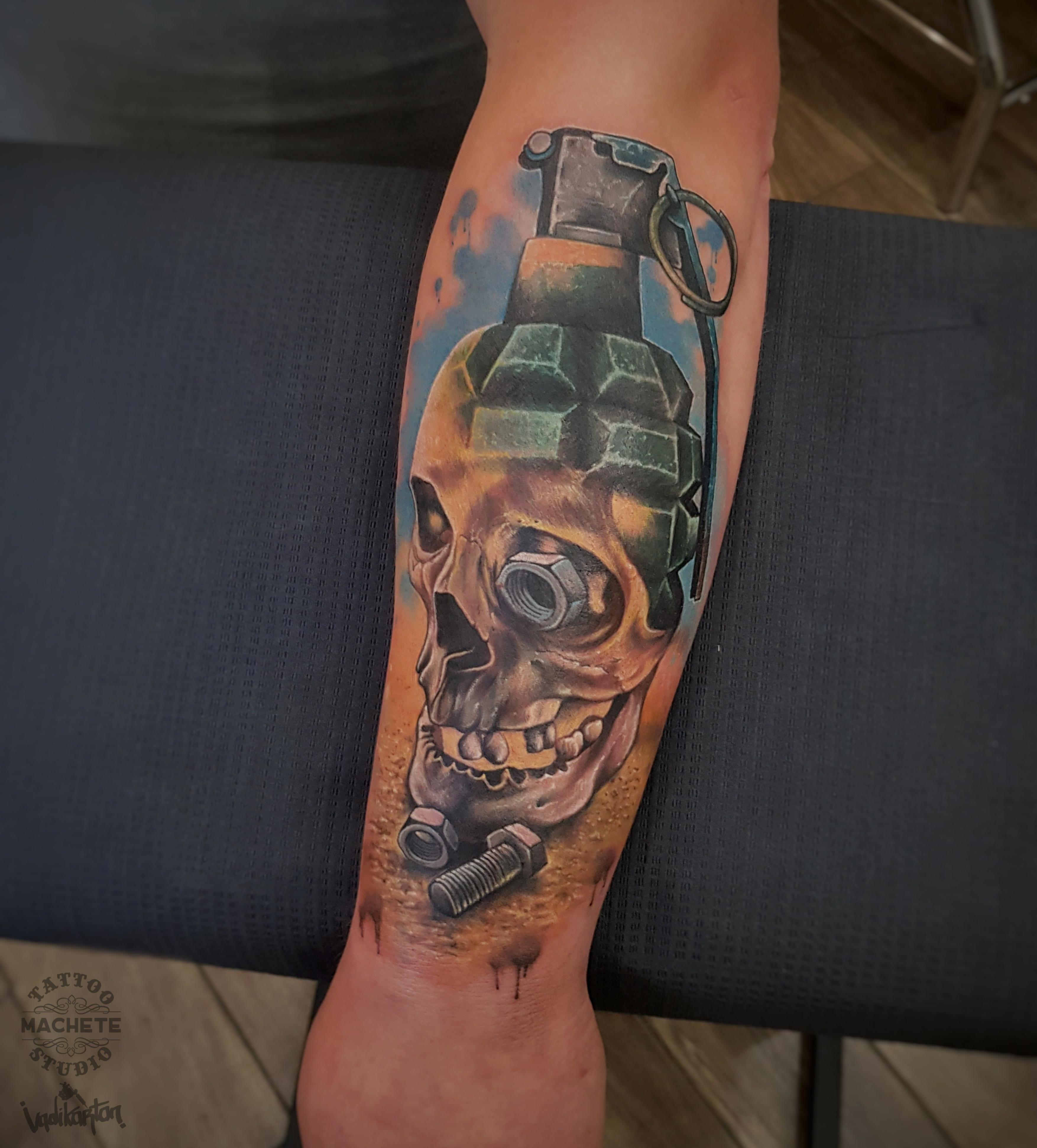 Inksearch tattoo Machete Tattoo Gdynia