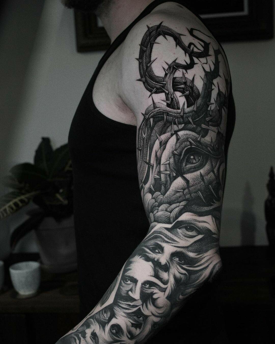 Inksearch tattoo Patryk Chybowski (Boski Tattoo)