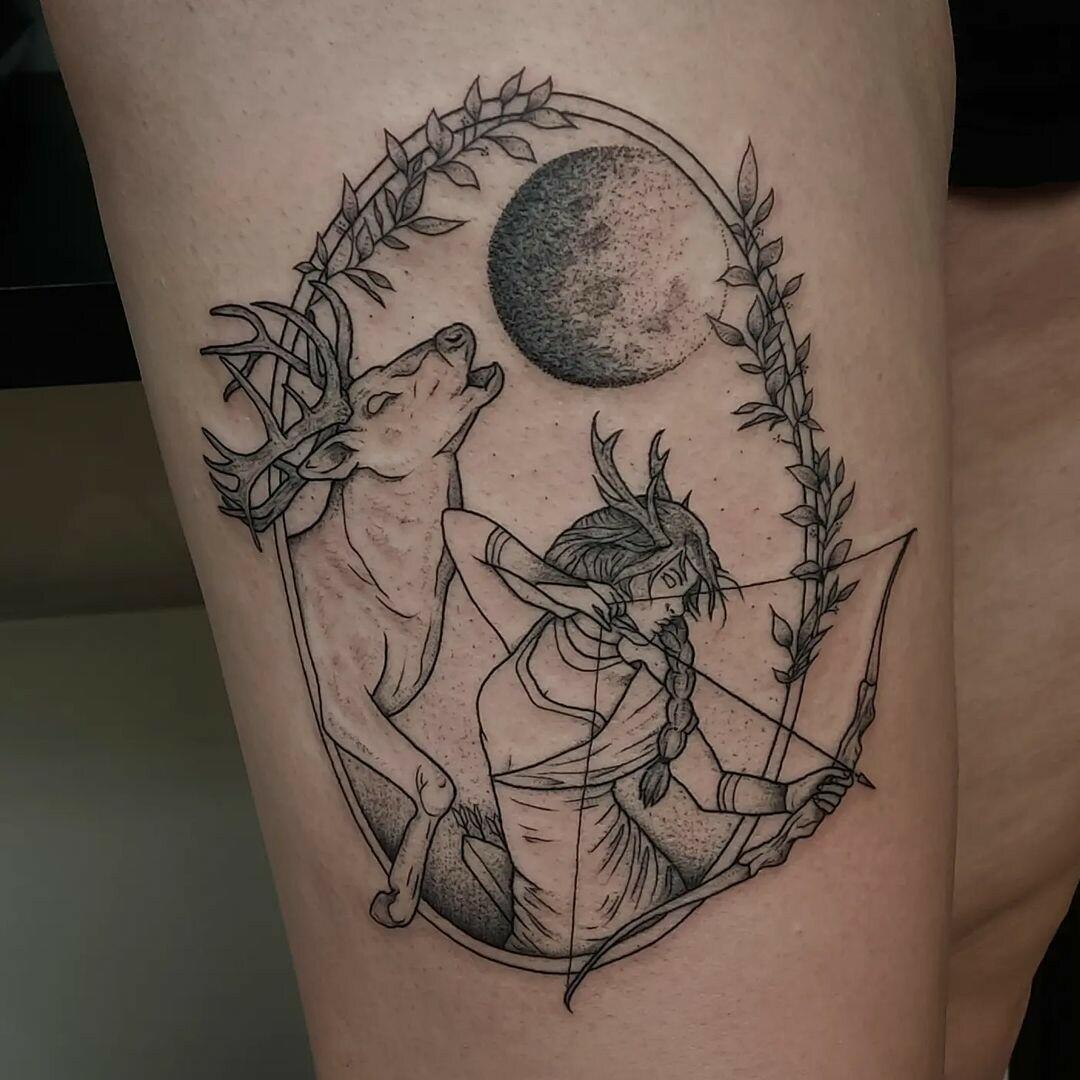 Inksearch tattoo Bizon tattoo