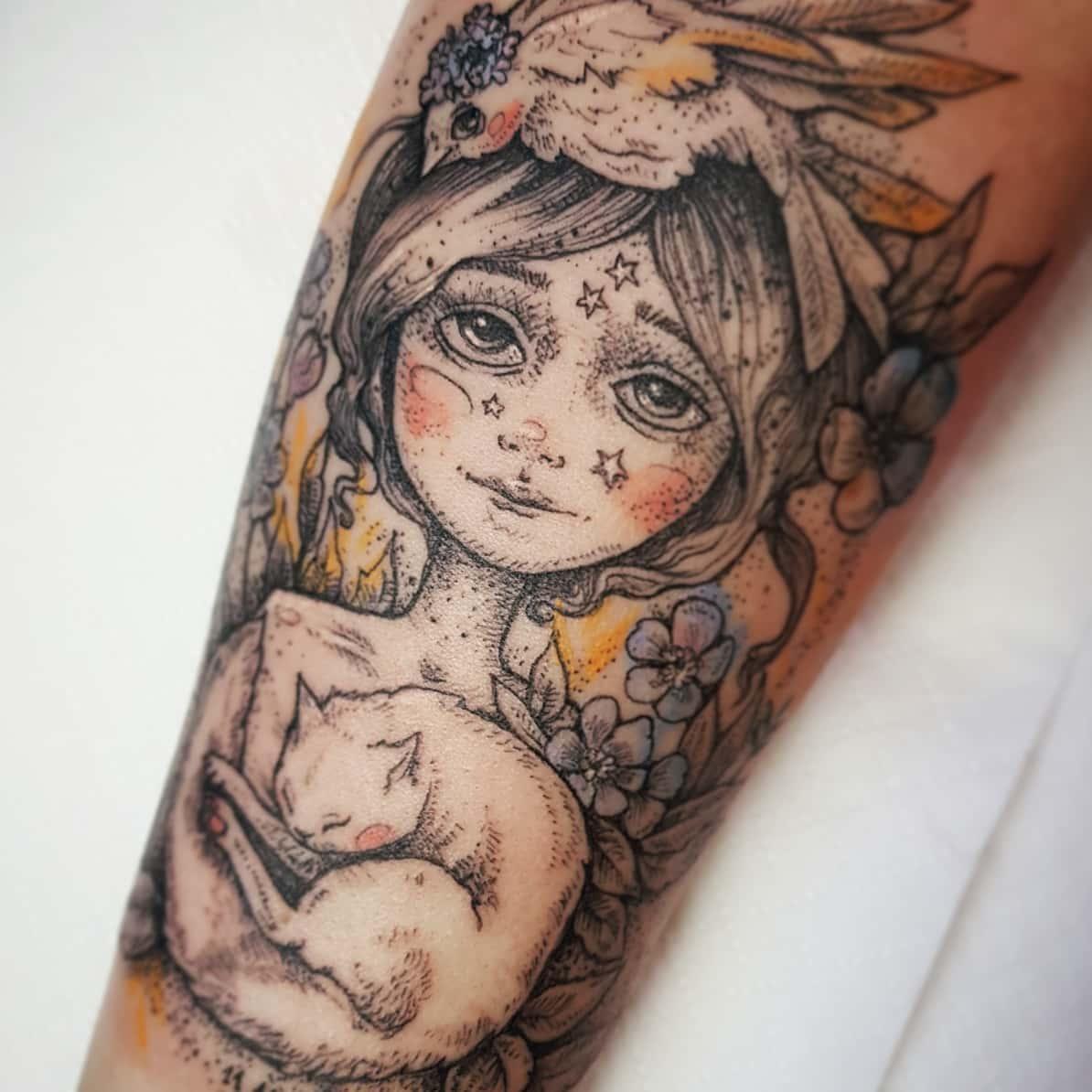 Inksearch tattoo Emily's Moose - Karolina Kubikowska