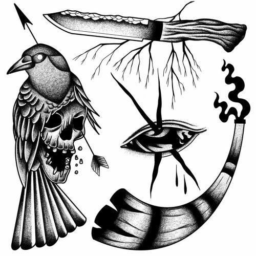 Tusz i rzemiosło inksearch tattoo