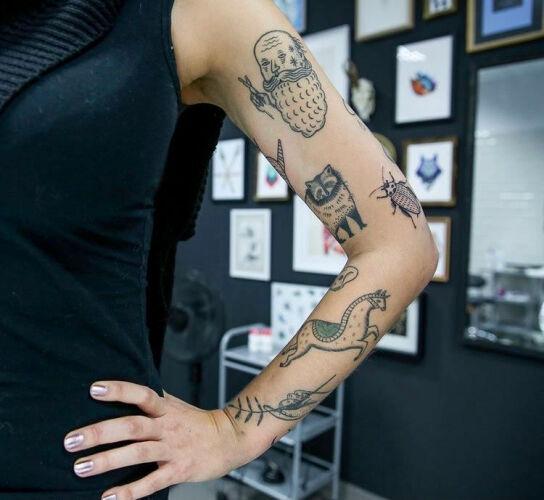 Ewa Dobrochna inksearch tattoo