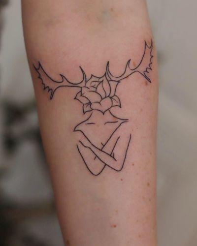 Freckle Hand Poke inksearch tattoo