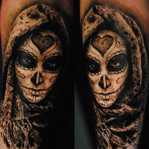 Marcin Nencek Grey eye Tattoo inksearch tattoo