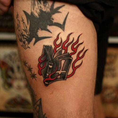 SPIKE HEAD inksearch tattoo