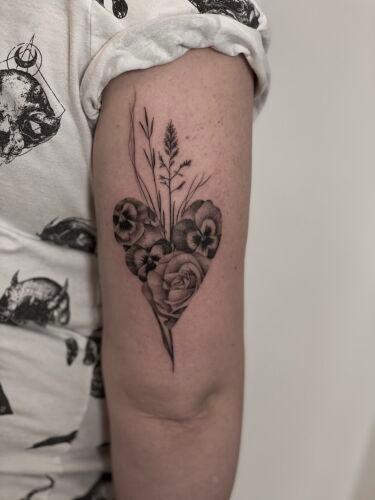 Viburnum_tattoo inksearch tattoo