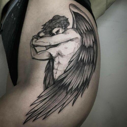 Ola Płocidem inksearch tattoo