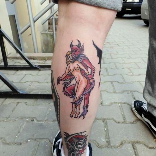 SPIKE HEAD inksearch tattoo