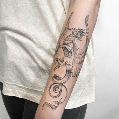 Mona Lisa Tattoo Kraków inksearch tattoo