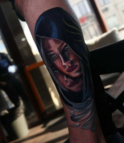Mona Lisa Tattoo Kraków inksearch tattoo