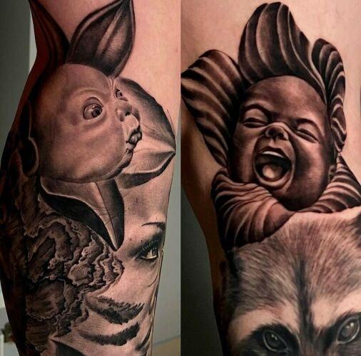 Mona Lisa Tattoo Kraków inksearch tattoo