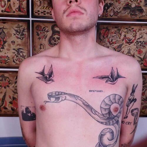SPIKE HEAD inksearch tattoo