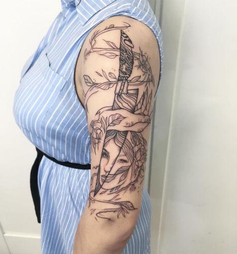 Kasia Zagórska inksearch tattoo