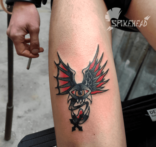 SPIKE HEAD inksearch tattoo