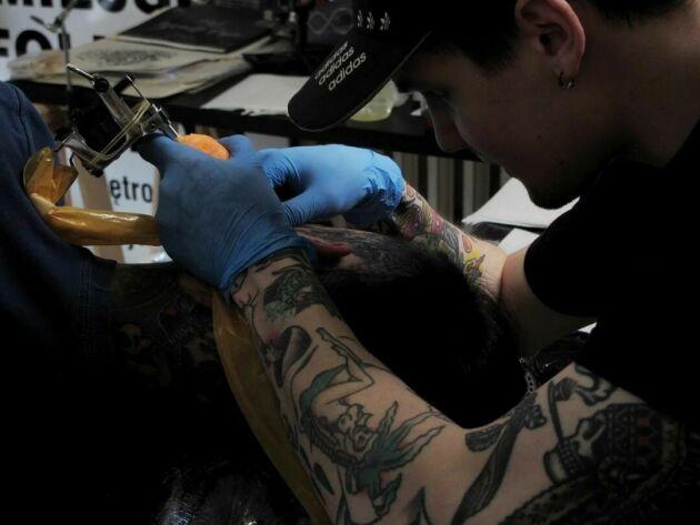 SPIKE HEAD inksearch tattoo
