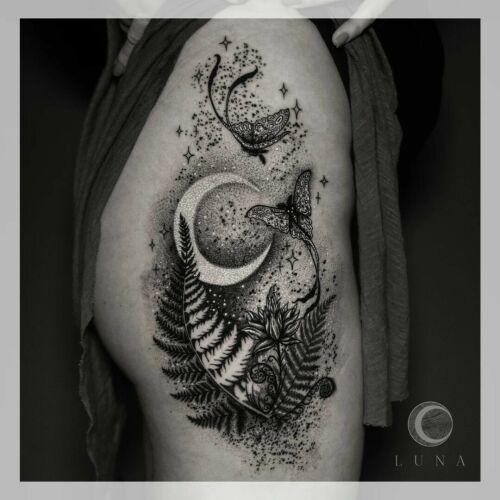 luna tattoo inksearch tattoo