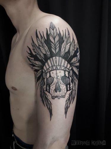 Weeping Hyena inksearch tattoo