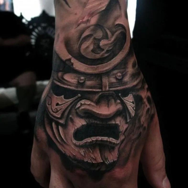 Tatuaż postaci samuraja - symbolika