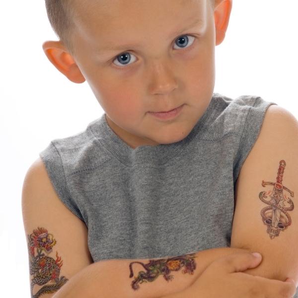 Tatuaż tymczasowy dla dzieci - dobry pomysł na Dzień Dziecka?