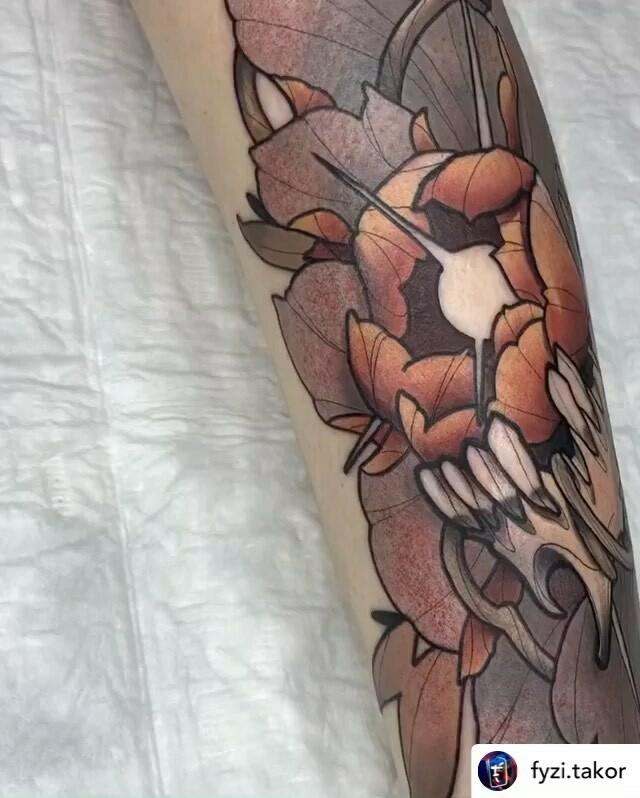 Inksearch tattoo Da Vinci’s Fox Tattoo