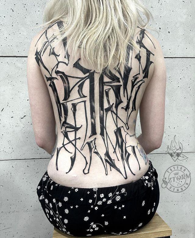 Inksearch tattoo SZTORM