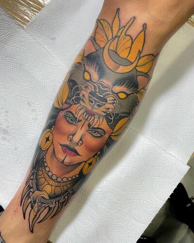 Ania Pająk inksearch tattoo